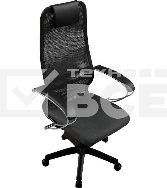 Кресло офисное SU-B-8/подл.131/осн.001, черный DA.16.1.222 zDA.16.1.222