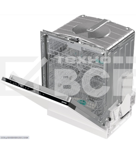 Встраиваемая посудомоечная машина Gorenje GV643D90, черный, 60 см, 16 компл., 45 дБ, класс A+++