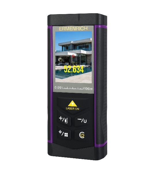 Рулетка Ermenrich 84652 лазерная PRO LR100, с камерой