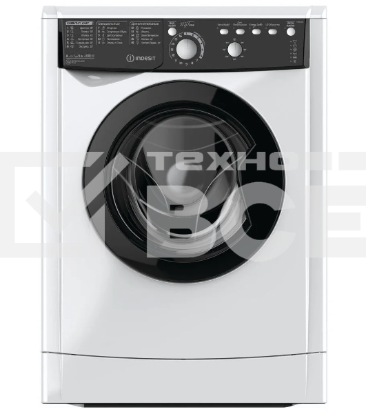 Стиральная машина Indesit EWSB 5085 BK CIS белый, загрузка фронтальная 5 кг, 800 об/мин., класс: А