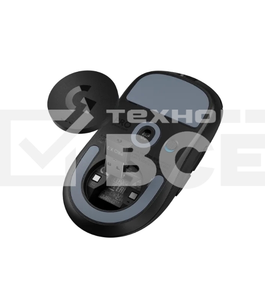 Мышь беспроводная Logitech G PRO X SUPERLIGHT 2 черный, 32000 dpi, радиоканал, USB, кнопки - 5