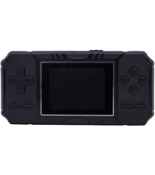 Игровая консоль PGP AIO Junior FC25a чёрная (500 игр, 8 Bit, 3.0 ' HD, Micro USB, 850 мAч, microSD, AV)