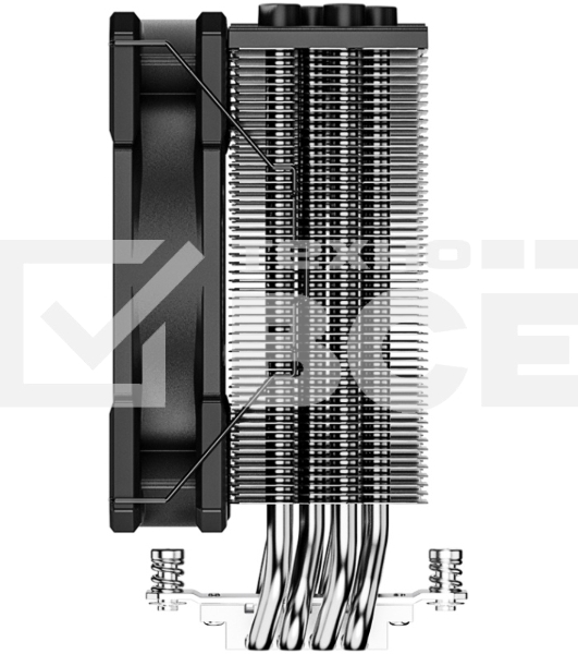 Кулер для процессора ID-COOLING SE-214-XT PRO черный 120мм алюминий+медь 1500rpm 28.9db 4-pin 180W 151мм