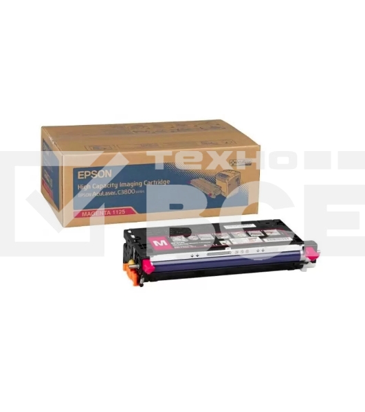 Картридж лазерный Epson C13S051125 pink (9000 стр) для AcuLaser C3800DN C3800, C3800DTN, C3800N