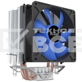 Кулер PCCooler S93 V2 S775/115X/AM2/AM3/AM4/FM1/FM2 (40 шт/кор, TDP 102W, вент-р 90мм, 2 тепловые трубки 6мм, 2200RPM, 22dBa)