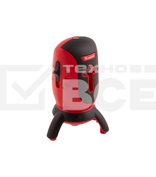 Лазерный уровень MATRIX ML01T, 10м, ±0,5мм/1м, 650нм, 35063