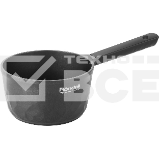Ковш Rondell ArtDeco RDA-1253, 1.5л, без крышки, черный