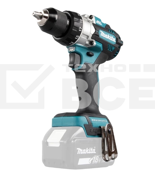 Дрель-шуруповерт аккумуляторная Makita DDF486Z, 18 В, Без АКБ, аккумуляторная