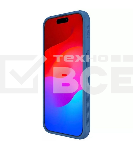 Чехол Super Frosted Shield Pro, синий, (AP IP15 Pro)