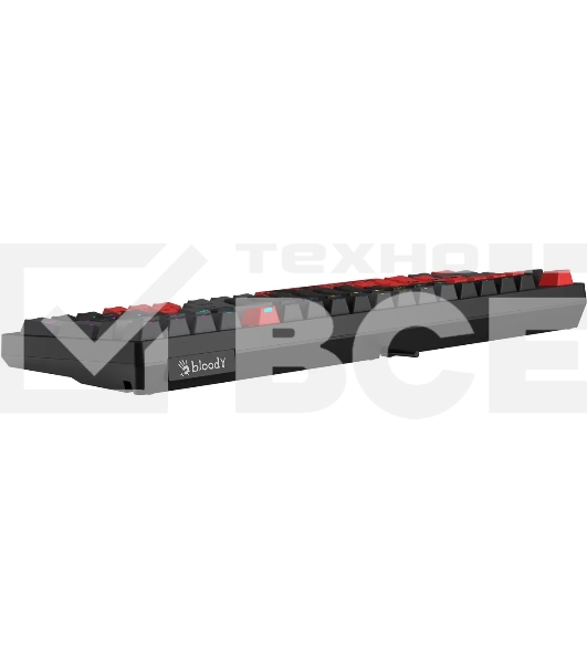 Клавиатура A4Tech Bloody S98 Sports Red BLMS Plus проводная USB красный/черный