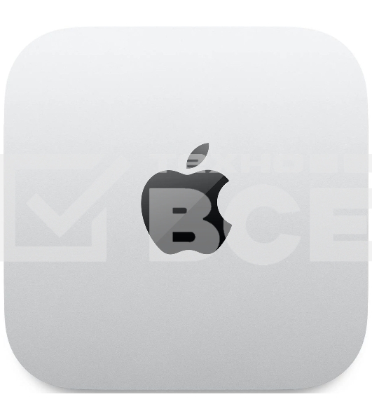 Компьютер Apple Mac mini A3238 M4 10 core (4.41) 16Gb SSD256Gb 10 core GPU macOS GbitEth WiFi BT серебристый (MU9D3J/A)