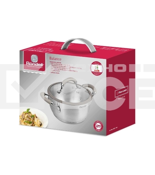 Кастрюля Rondell RDS-754 Balance с крышкой 20см