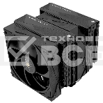 Кулер для процессора Thermalright Royal Pretor 130 черный (4-pin PWM, 158mm, Ni/Cu, 6x6mm, 1x120+1x130mm, 80.45CFM/81.88CFM, 29.4dBA/28.3dBA, 2150PM/1750RPM, S: 1200, 1700, 1851, 2011, 2066, 115X, AM4, AM5, black), фото2
