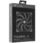 Вентилятор для корпуса Thermaltake TOUGHFAN 14 черный, 140 мм, 2000 об/мин, 33.2 дБ, 4 pin, фото2