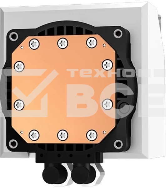 Система жидкостного охлаждения DEEPCOOL LT720 WH белый, 120 мм, алюминий/медь, 2250 об/мин, 32.9 дБ, 4 pin, 300 Вт