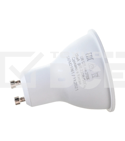Лампа светодиодная SAFFIT SBMR1615 (55221) 15 вт 230в GU10 теплый