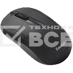 Мышь беспроводная ExeGate Professional Standard SR-9021 черный, 1200 dpi, радиоканал, USB, кнопки - 3, фото 1