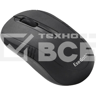 Мышь беспроводная ExeGate Professional Standard SR-9021 черный, 1200 dpi, радиоканал, USB, кнопки - 3