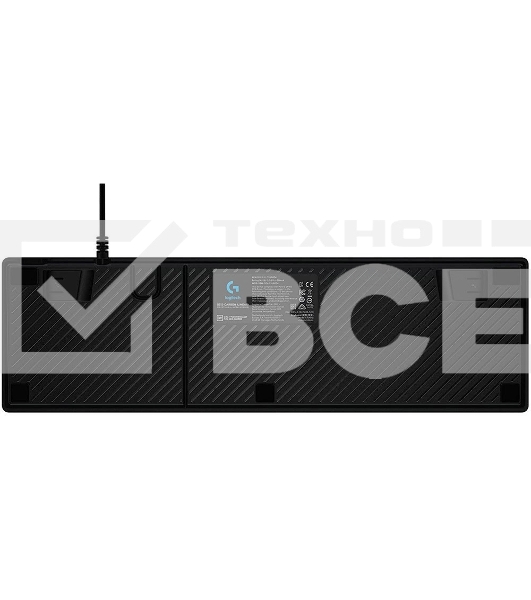 Клавиатура игровая Logitech G513 CARBON - GX BLUE (CLICKY) SWITCH (механическая клавиатура с RGB-подстветкой) US INT'L ЛАТИНИЦА