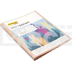 Папка-портфолио с 40 прозрачными вкладками Silwerhof Create SCR-P40CR A4, пластик, 0.7мм, карман на лицевой стороне, кремовый, фото2