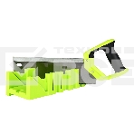 Стусло пластиковое с пилой 300мм Deli DL580900 пильное полотно из стали 65Mn, прорезиненная двухкомпонентная ручка, фото 1