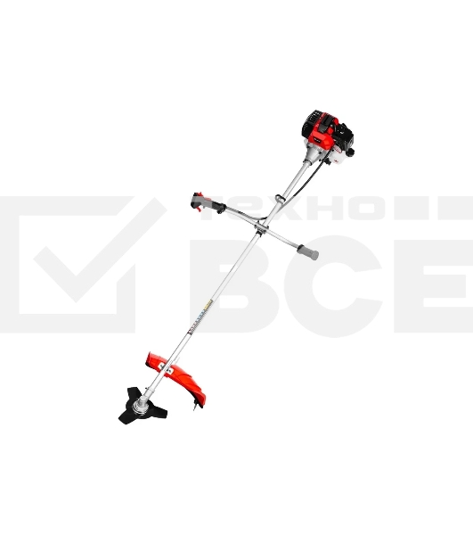 Триммер бензиновый MTX MT-43, 43 см3, неразъемная штанга, состоит из 2 частей