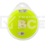 Леска для триммера Denzel квадрат 2 мм х 57 м, блистер FLEX CORD, фото2