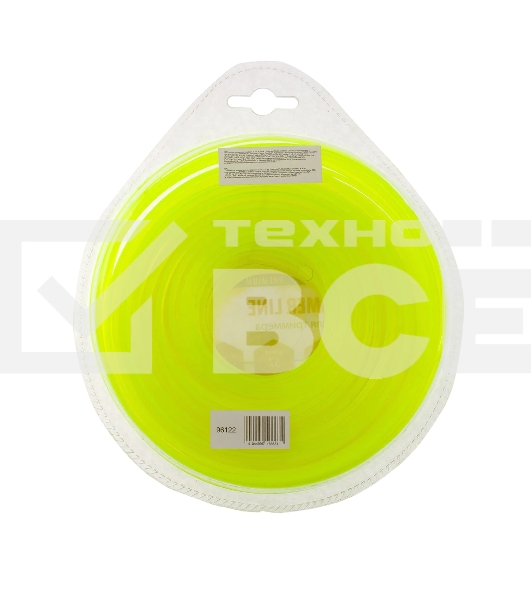 Леска для триммера Denzel квадрат 2 мм х 57 м, блистер FLEX CORD