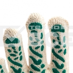 Перчатки трикотажные Palisad ПВХ-покрытие 'Летний сад', 10 класс, фото3