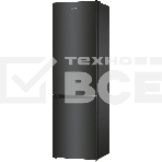 Холодильник Gorenje NRK6202EBXL4 черный матовый двухкамерный 235/96л морозилка снизу, No Frost, фото14