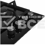 Встраиваемая газовая варочная поверхность Beko HILW 64225 S, Черный, фото14