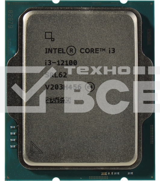 Процессор Intel Core i3-12100 Soc-1700 3.3GHz OEM
