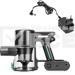 Пылесос вертикальный Kitfort КТ-5168-2 зеленый/черный, питание от аккумулятора, 75 Вт, уборка сухая, пылесборник 0.5 л, работа от АКБ max 32 мин., фото5