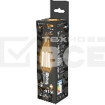 Лампа филам. Gauss Filament 13Вт цок.:E14 свеча св.свеч.бел.теп. (упак.:10шт) (104801113), фото10