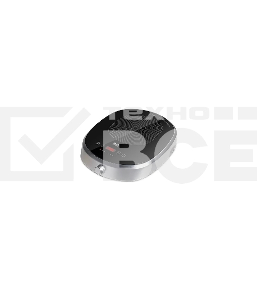 Индукционная плитка BQ HP121SS Grey Мощность 2400 Вт, Шаг переключения мощности 100 Вт, 24 режима нагрева