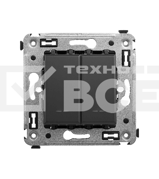 Кнопка двухклавишная DKC Avanti 4412154 