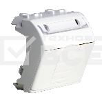 Розетка компьютерная DKC Brava 76655B R J 45 кат. 5e, белая, 2 мод, фото4