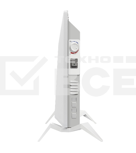 Конвектор Ballu Camino Eco Turbo BEC/EMT-1000 + Кронштейн CWM-02, белый, 1000 Вт, 15 м2, термостат