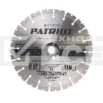 Диск PATRIOT EXPERT  алмазный сегментный 300х25,4/20 Универсальный, фото 1