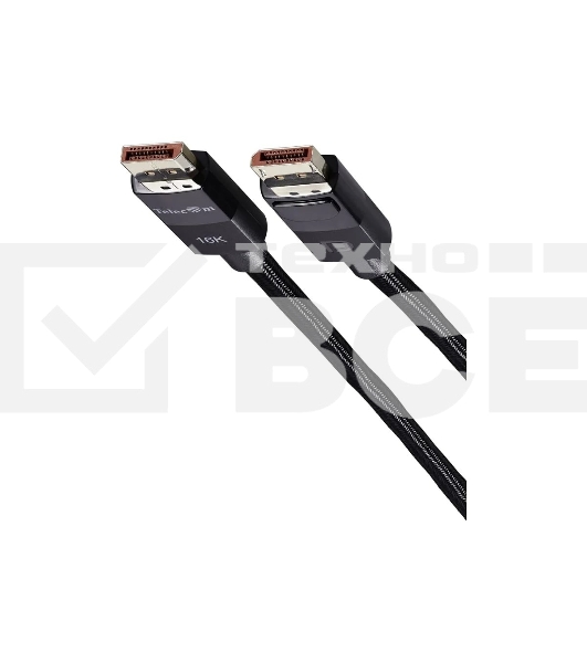 Кабель соединительный Telecom DP-DP 2.1V 80Gbs 16K@60Hz 1м, медь, TCG865-1M