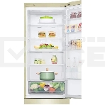 Холодильник LG GA-B509CEWL бежевый двухкамерный 277/107л морозилка снизу, No Frost, фото7