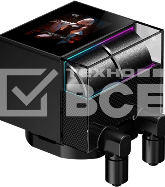 Система охлаждения Water Cooling System PCCooler DS360 Display BK (310W, 360мм, LED, Black, ARGb Pump/Fans: 3x120мм, 90.56CFM, 39.8dBA, 2500RPM/Pump height 65мм, 15dBA, 2600RPM, Rad thickness 27мм/S: 1851, 1700, 1200, 115X, AM5, AM4)