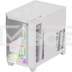 Компьютерный корпус AeroCool / Formula Crystal Z6M Floe белый без БП mATX 4x120мм 2xUSB 3.0 audio bott PSU, фото5