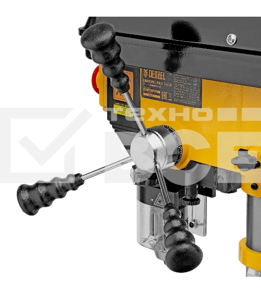 Станок сверлильный Denzel DDM-550L, 550 Вт, 16 мм, 12 ск., лазер, настольный