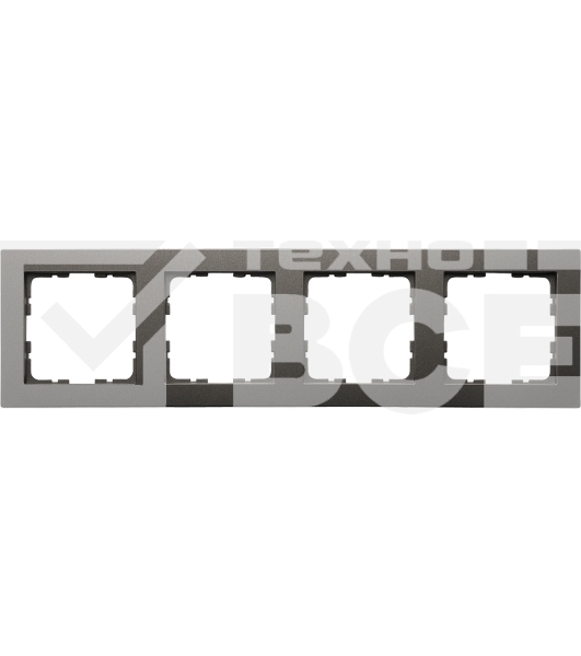 Рамка Jasmart 4-м G-Classic мокко