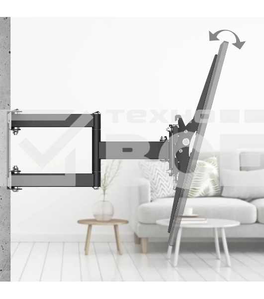 Кронштейн для телевизора Hama 00220830 черный 32'-65' макс.40кг настенный поворотно-выдвижной и наклонный