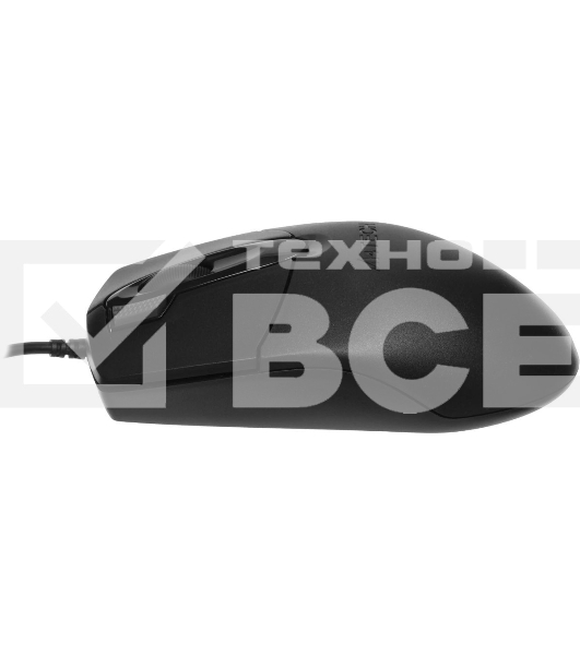 Мышь проводная A4Tech OP-730D черный, 1200 dpi, USB, кнопки - 4