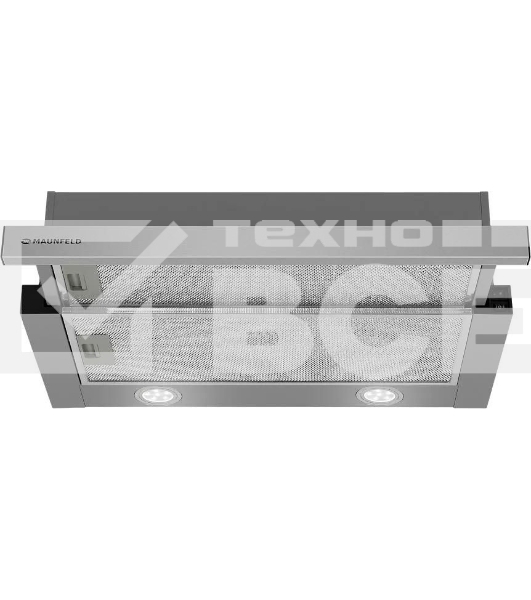 Вытяжка встраиваемая Maunfeld VS Light 50 нержавеющая сталь, 50 см, 520 куб. м/ч, 56 дБ