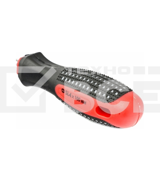 Отвертка Matrix Fusion 11412 SL4,0 х 100 мм, CrV, 3-х компонентная рукоятка 'anti slip'