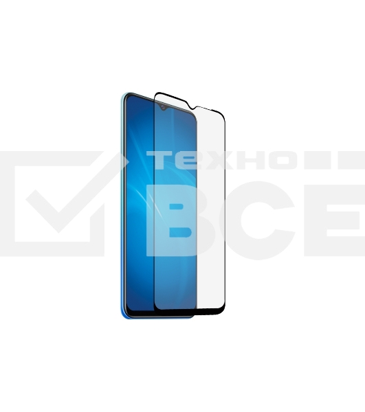 Защитное стекло для экрана DF vColor-21 для Vivo Y53s 4G/Y31/Y31s 2.5D, 1 шт, черный df vcolor-21 (black)